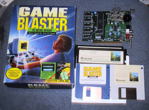 Комплект карты Game Blaster, 1988 год