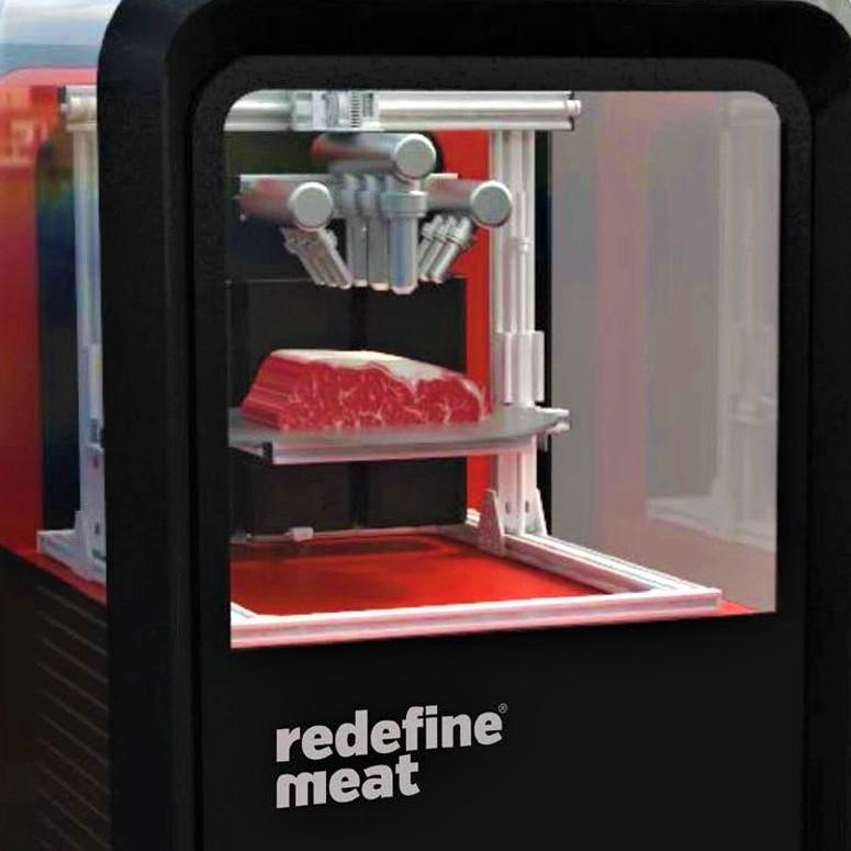 Одна из моделей 3D-принтера Redefine Meat. Источник