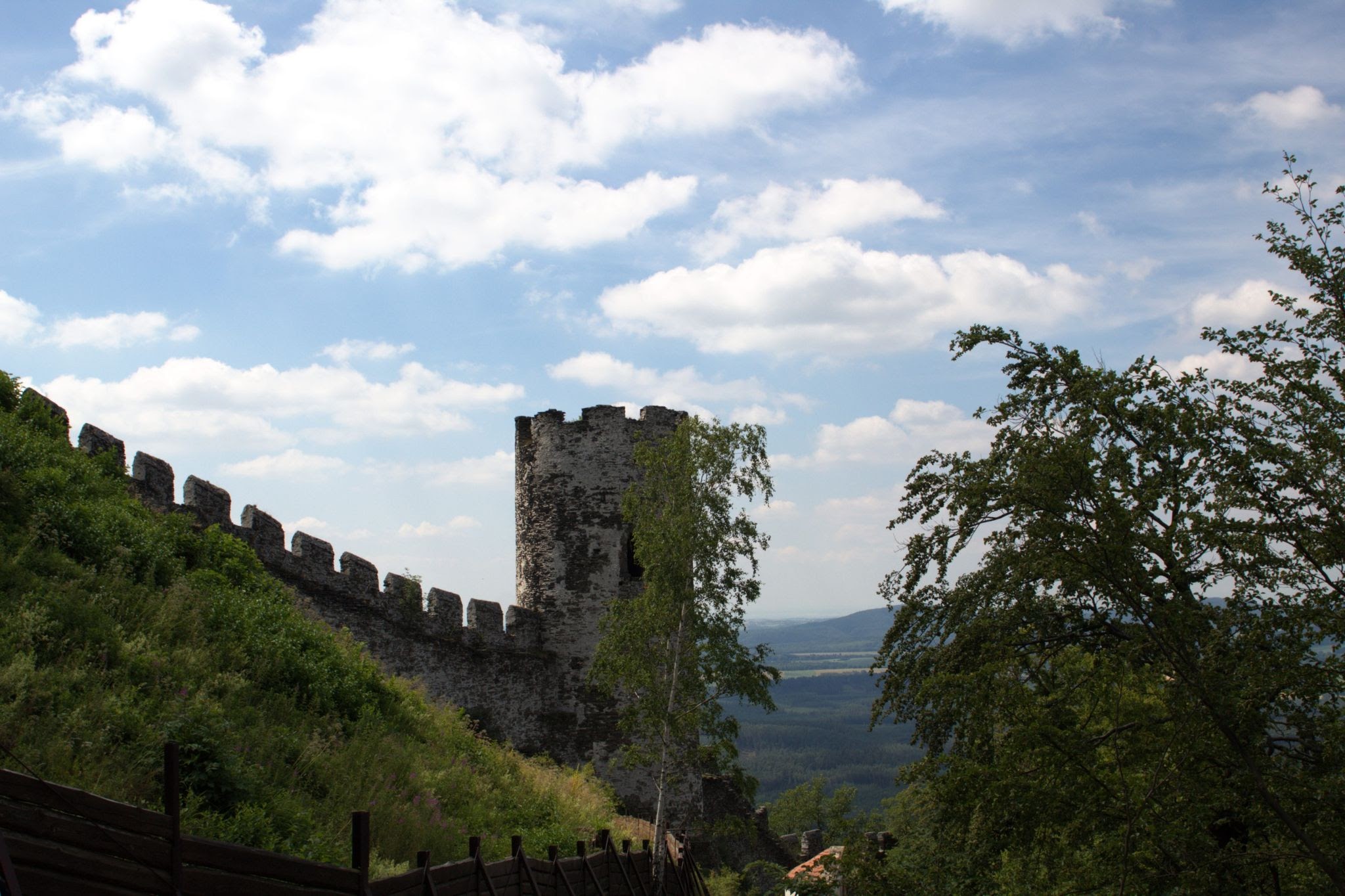 Готический замок Bezděz