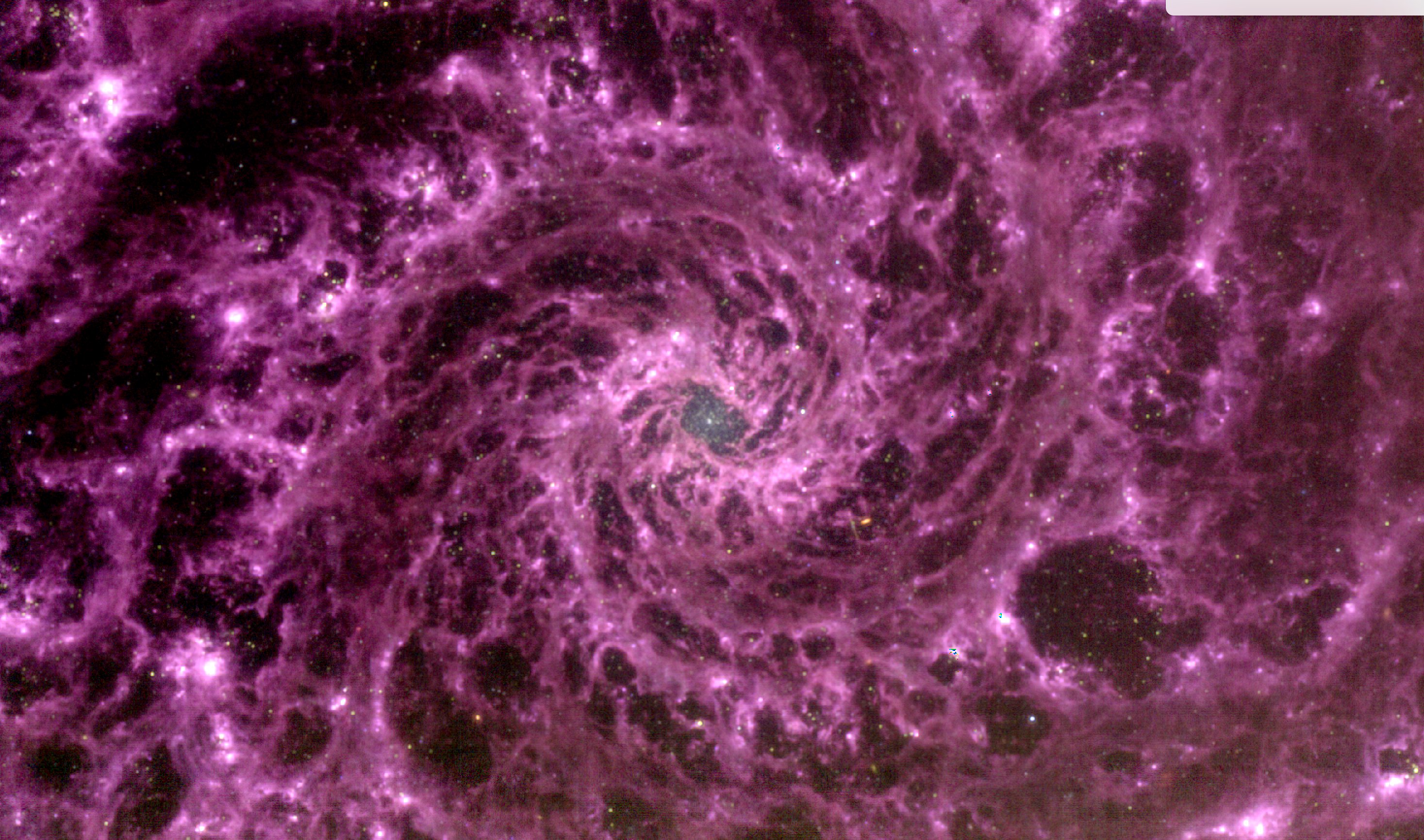Космос новая эра. Телескоп Джеймса Уэбба Галактика. Галактика Мессье 74.