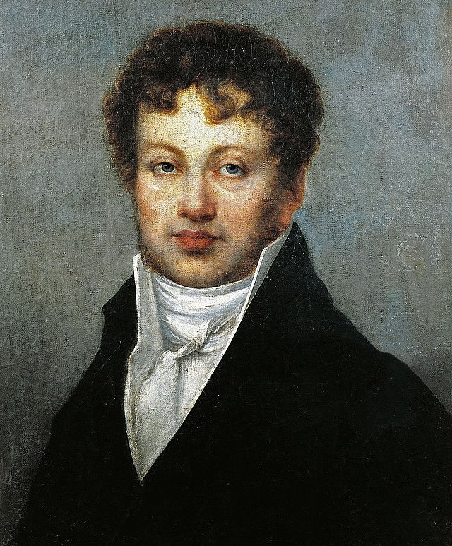Портрет Андре-Мари Ампера в период его работы профессором