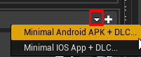Создайте Minimal Android APK + DLC 