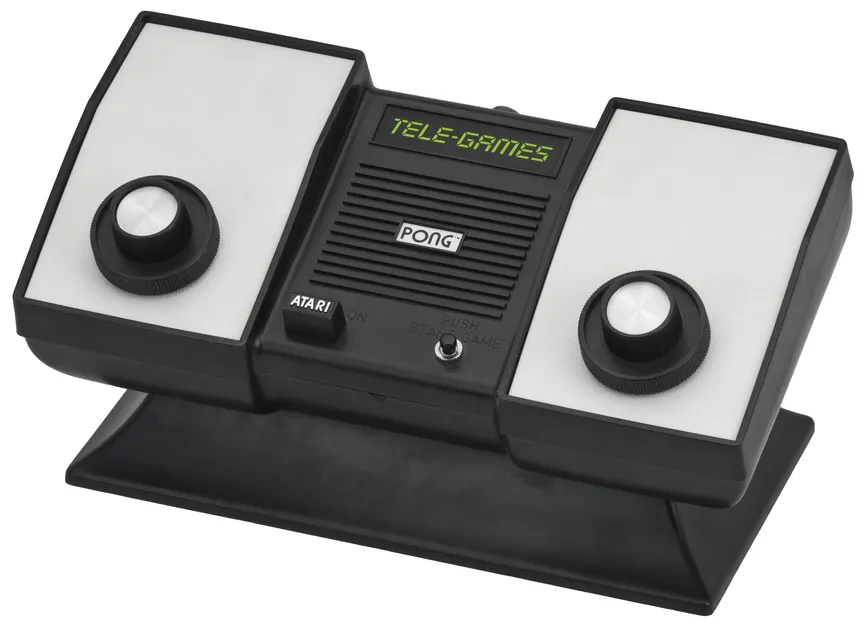 Домашняя версия игры Pong от Atari появилась в продаже в Sears в 1975 году. Evan Amos/Wikipedia