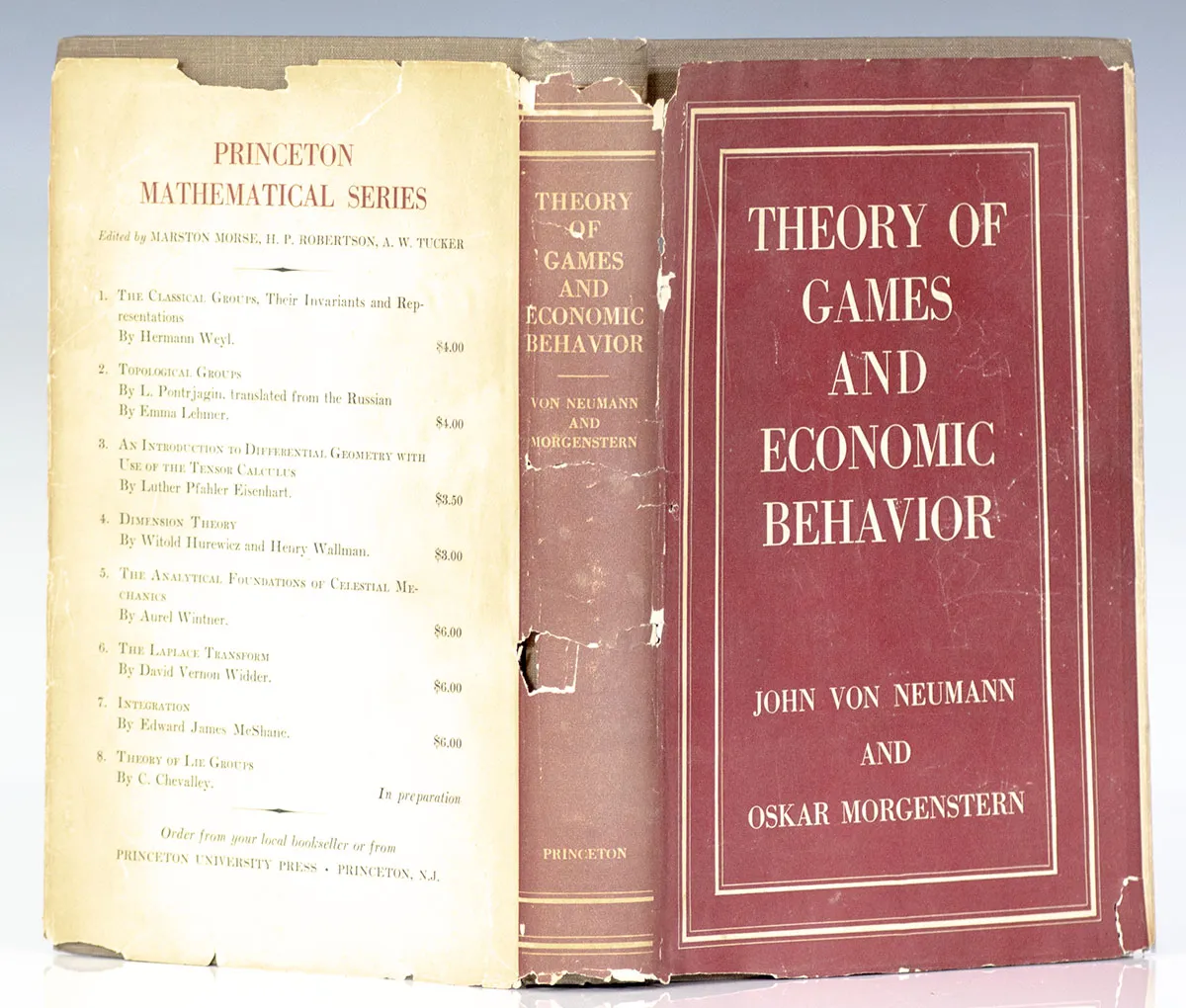 Первое издание книги «Теория игр и экономического поведения» Оскара Моргенштерна и Джона фон Нейманан (1944)