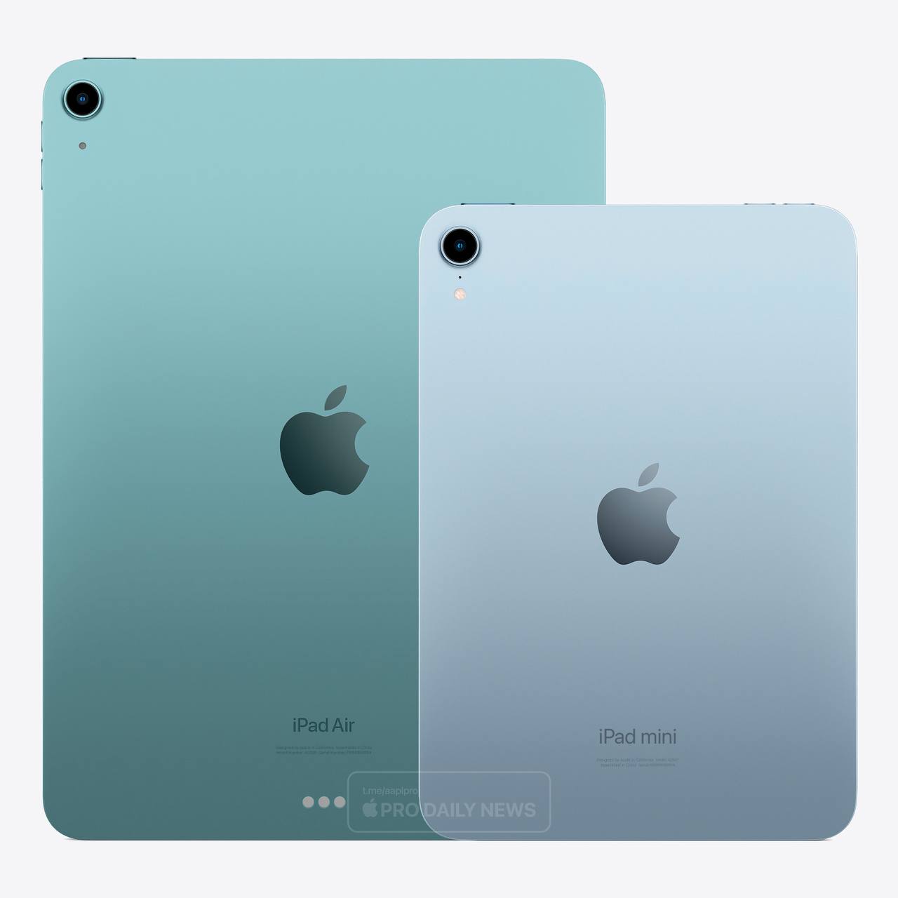 Новые iPad mini 7 и iPad Air 6 обзаведутся новыми процессорами, модемами связи, камерам и цветами корпуса.