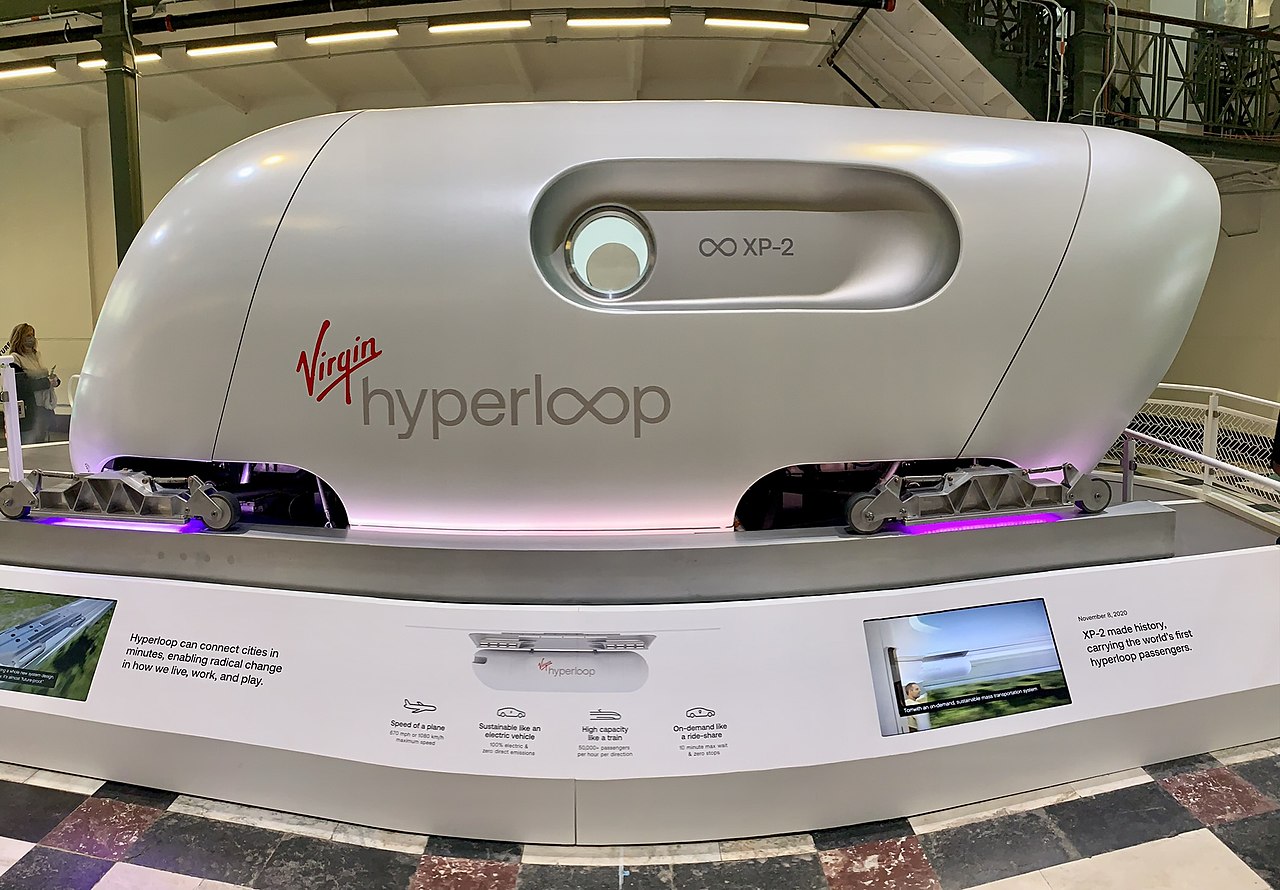 Вторая капсула Hyperloop One — XP-2, другое название — Pegasus. Источник