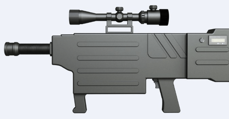 Лазерное ружьё ZKZM-500 производства Китайской Народной Республики