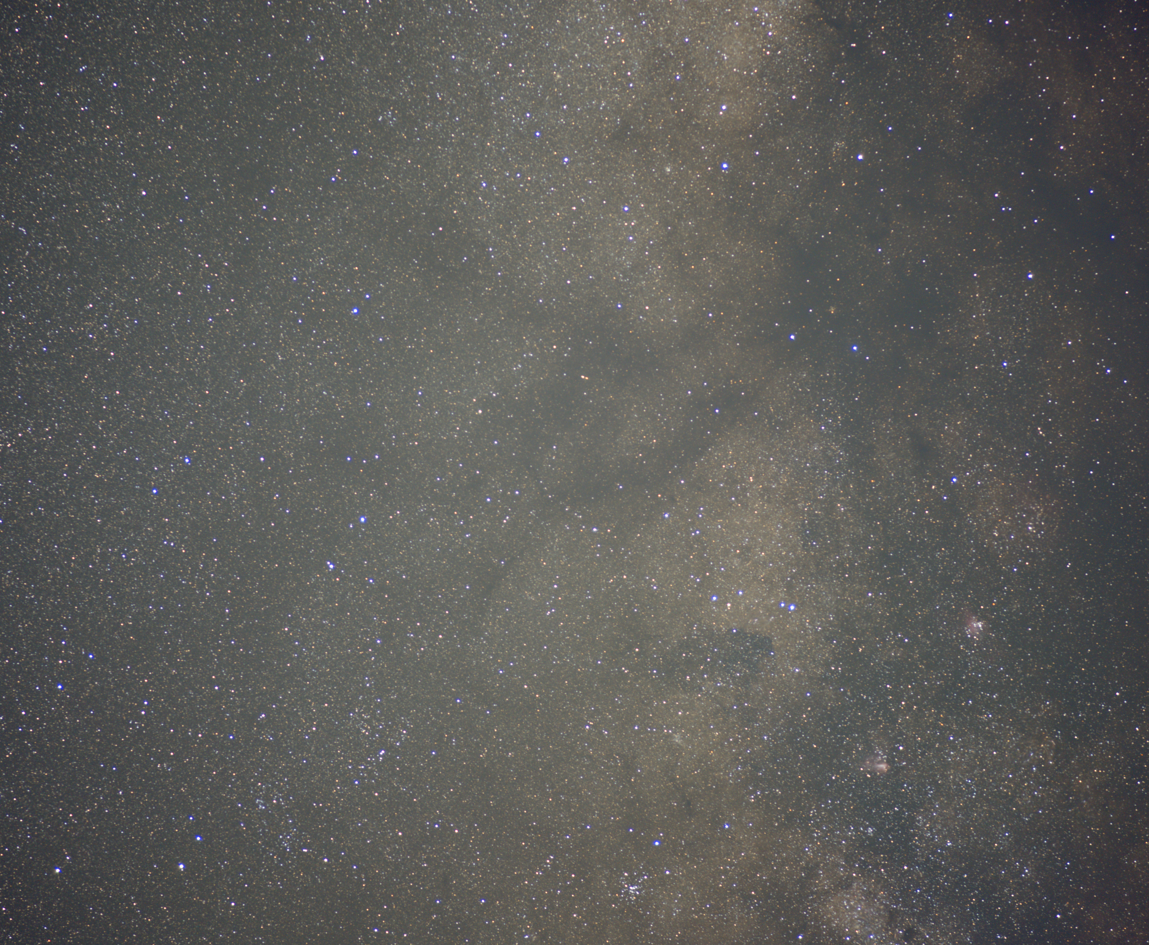 Область около центра Галактики, созвездие Стрелец.