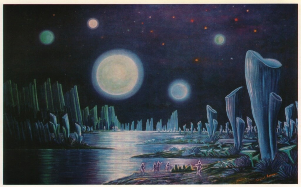 «Планета с пятью лунами», Г. Курнин