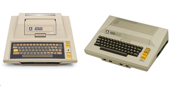 Домашние компьютеры Atari 400 и Atari 800 выпущены в 1979 году