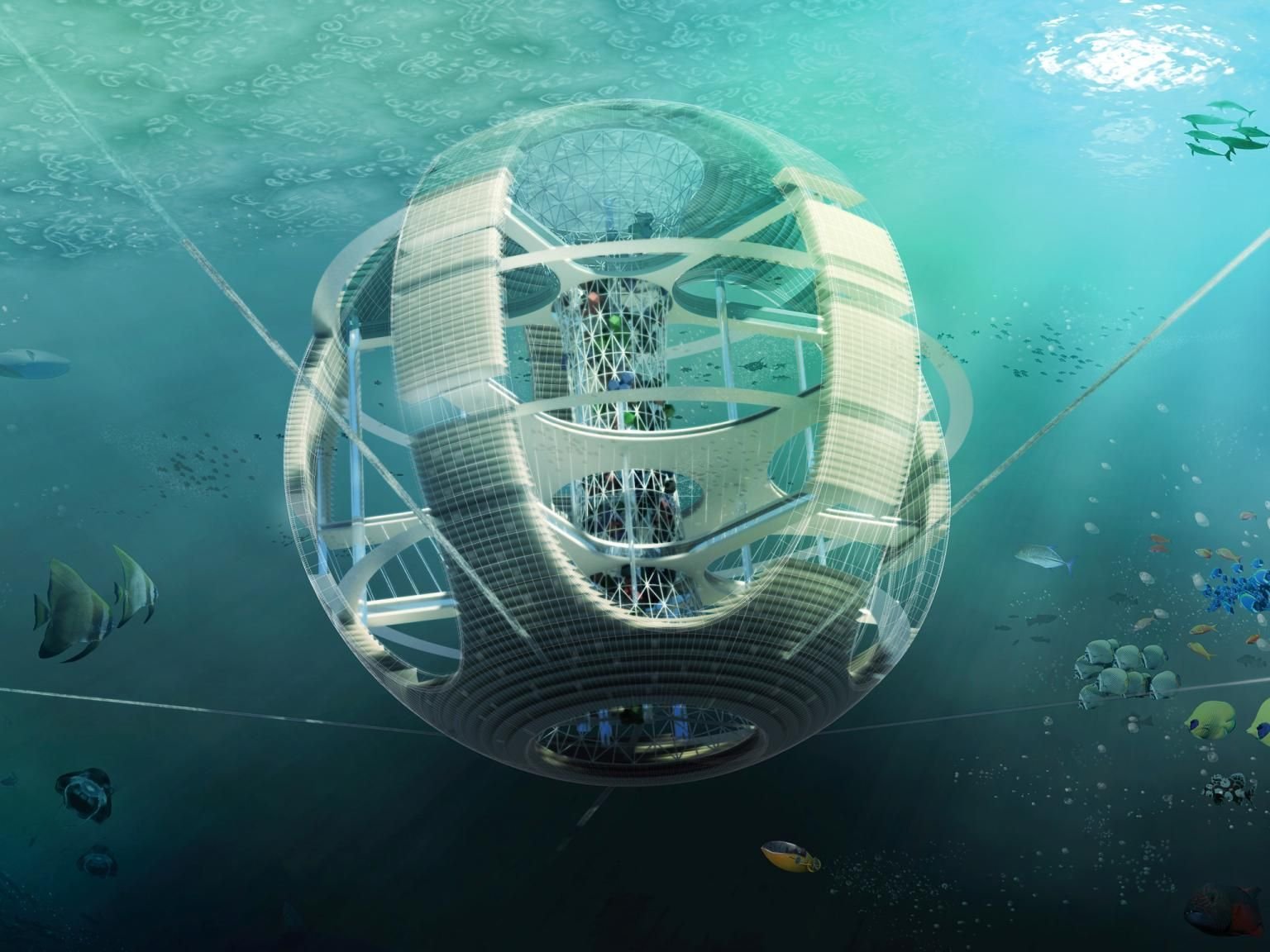 Фантазии на тему подводной архитектуры   