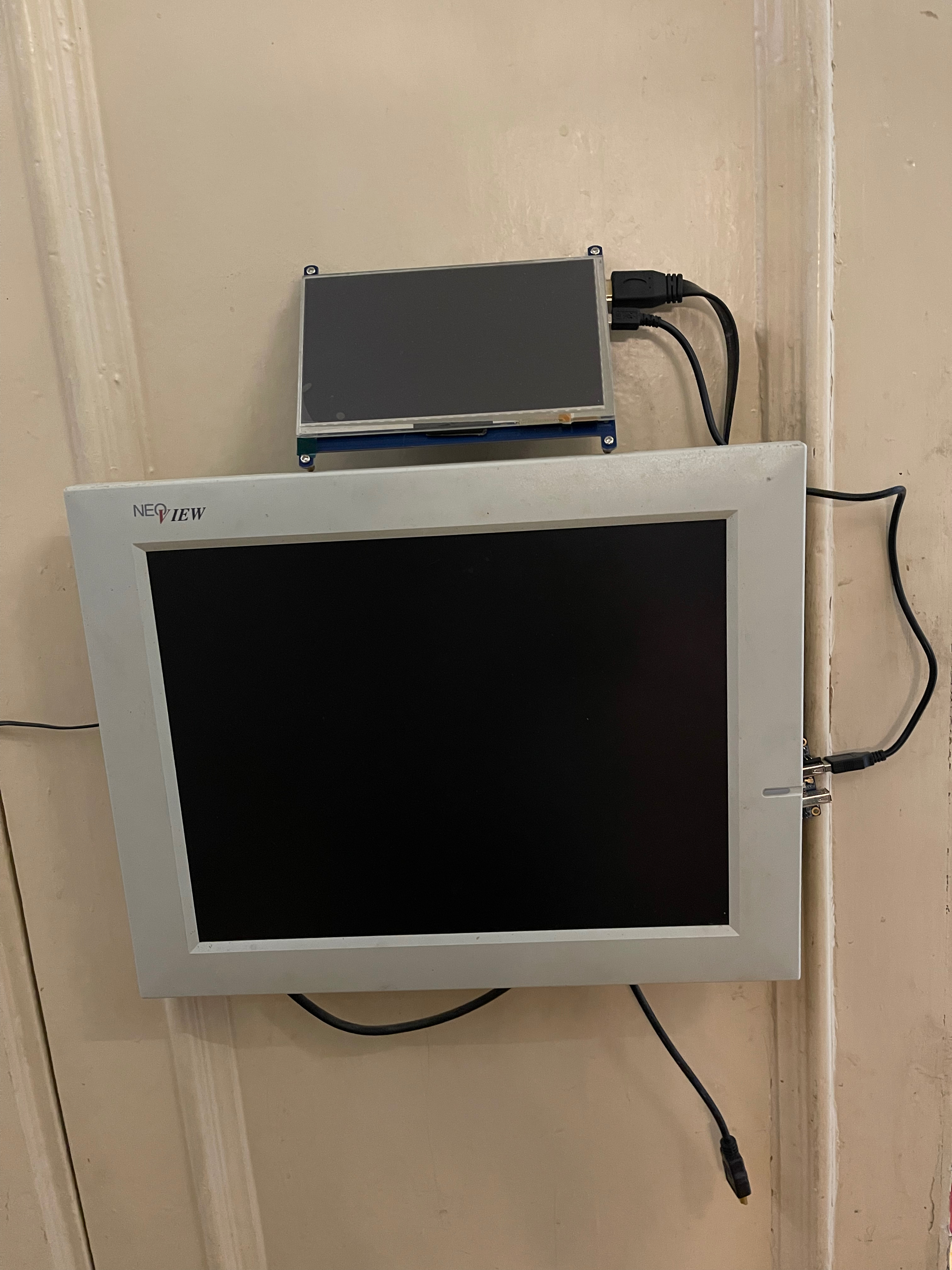 Экран Waveshare, монитор на 15", OrangePi. Тестовая среда для домашнего терминала
