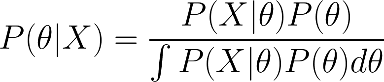 Формула 3 - апостериорное распределение