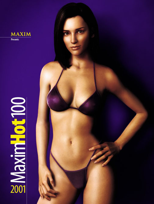 87 место в Maxim Hot 100 2001. Увы, страница на сайте журнала недоступна, и я очень благодарен тому, кто сохранил это изображение.