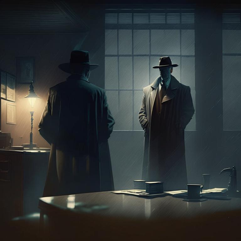 Посещение детектива бизнесменом
