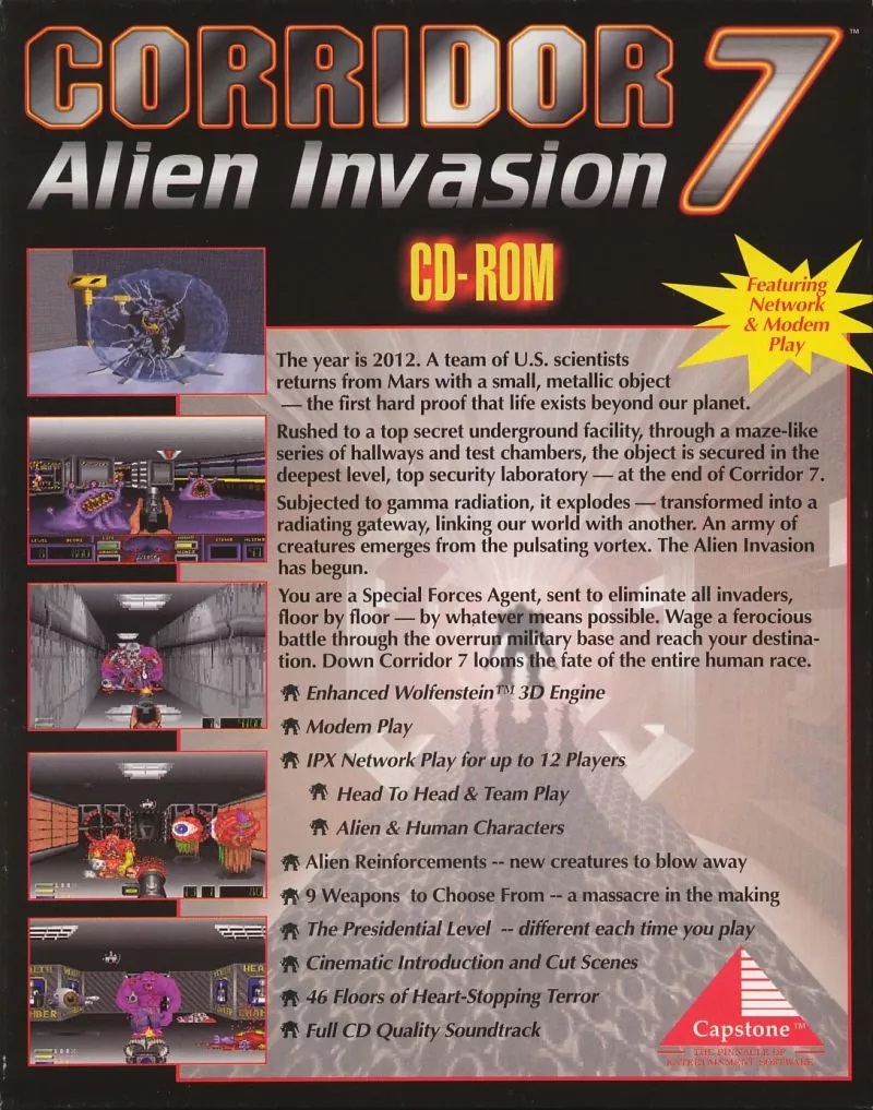 2. Corridor 7: Alien Invasion (1994).
