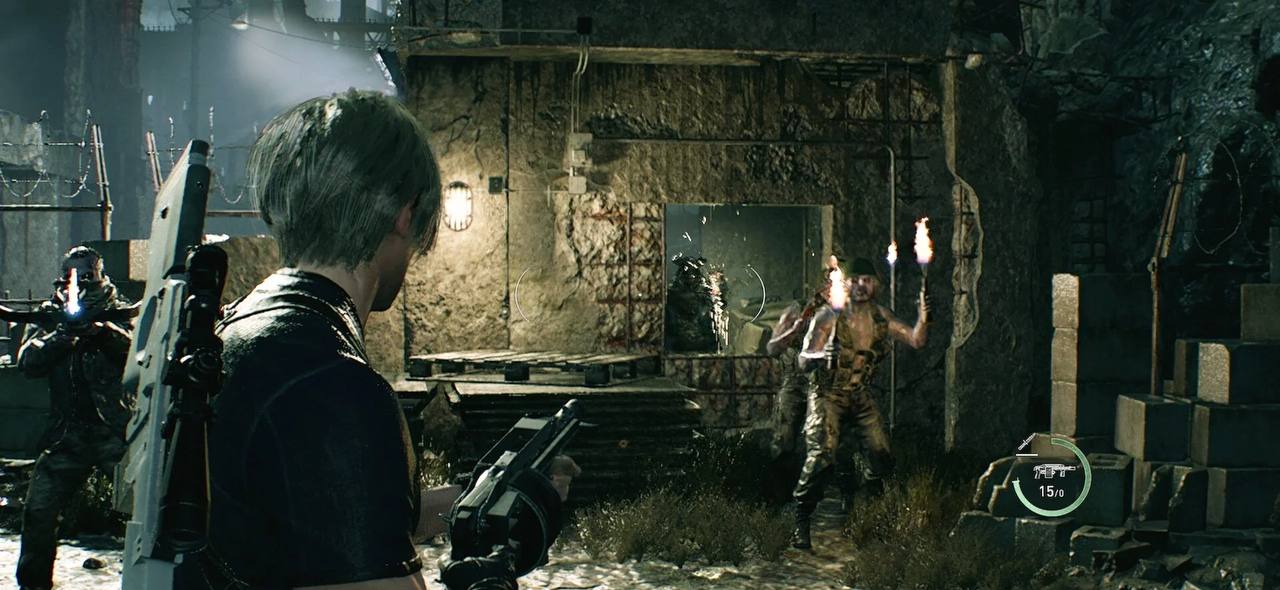 Скриншот из Resident Evil на iPhone (© Capcom)
