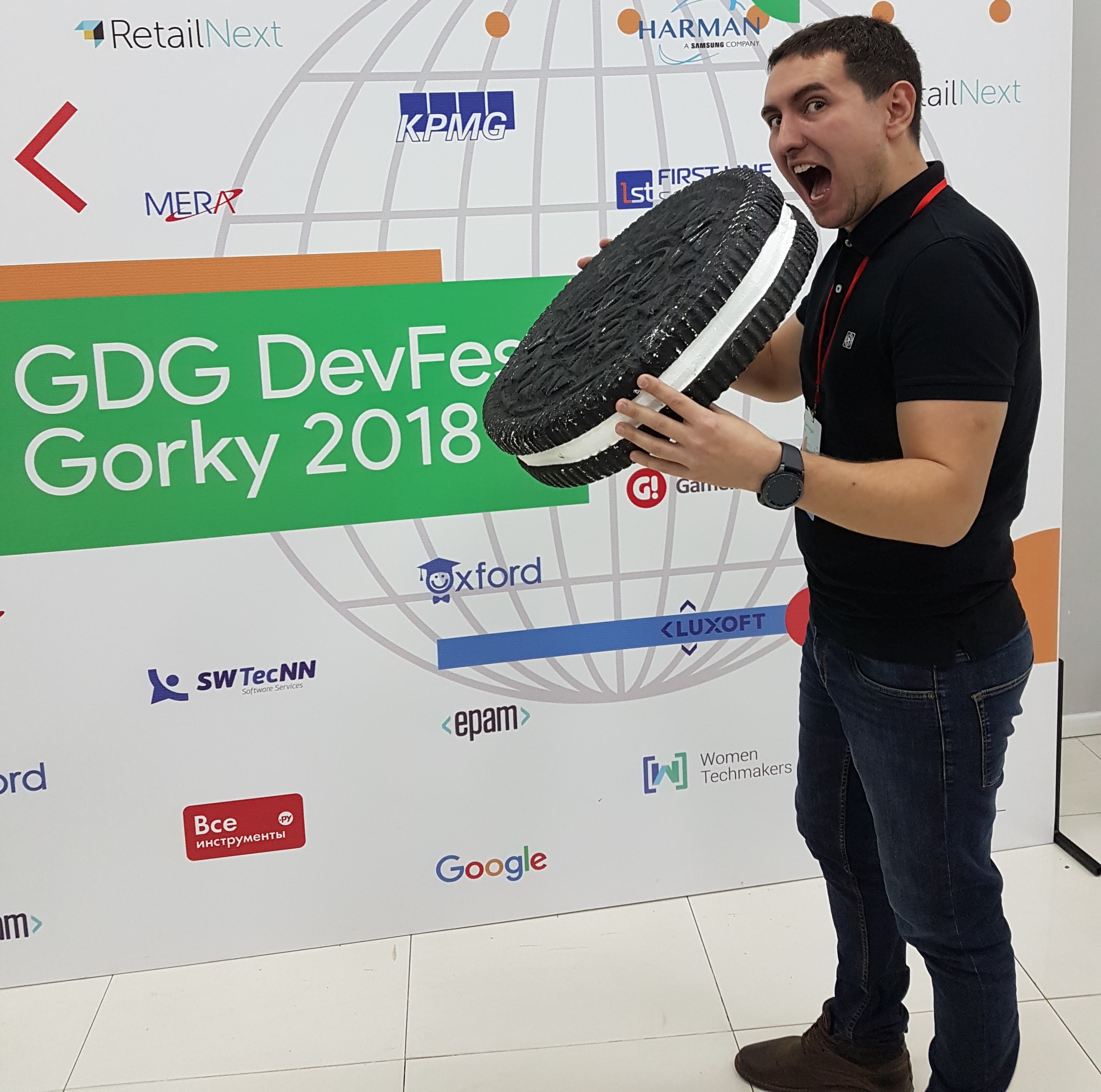 Конфа Google Developer Group 2018, где я нашел свою вторую работу в IT