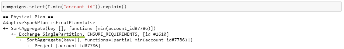Вычисление минимального account_id в датафрейме