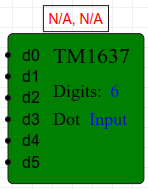 Узел управления микросхемой TM1637