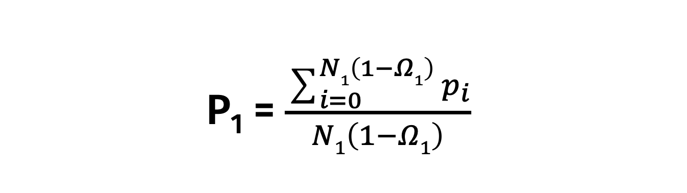 pi = const – оценка склонности i-го неклиента, pi >= 0.