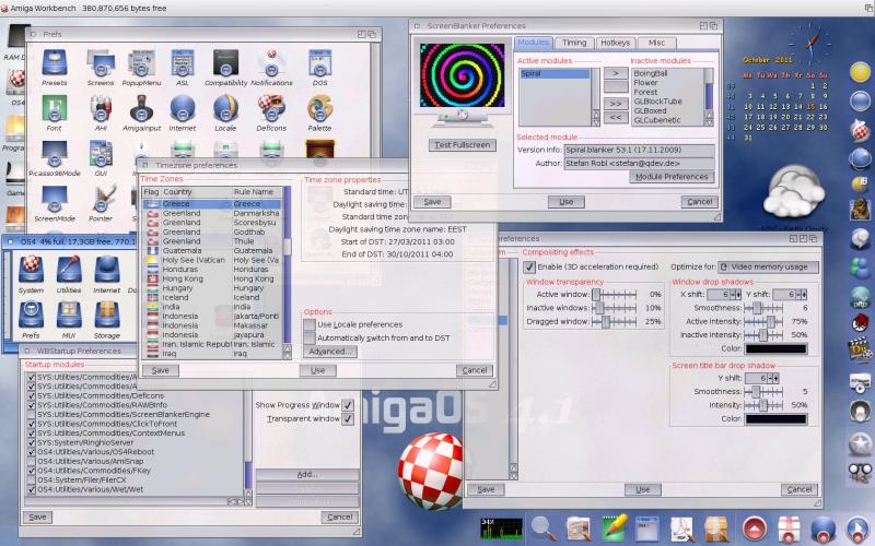 Вот так выглядит AmigaOS 4.1. Источник