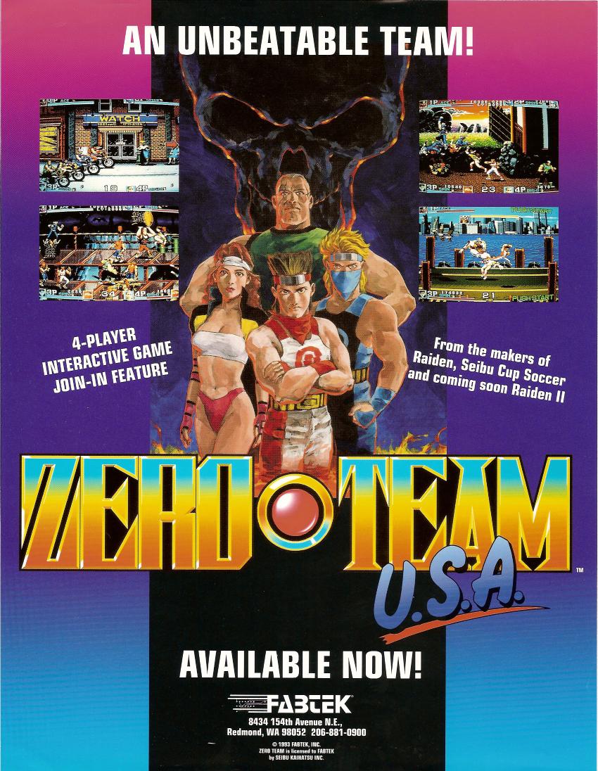 7. Zero Team (1993).