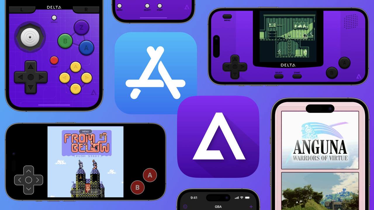 Delta – эмулятор игр на iOS от разработчика AltStore