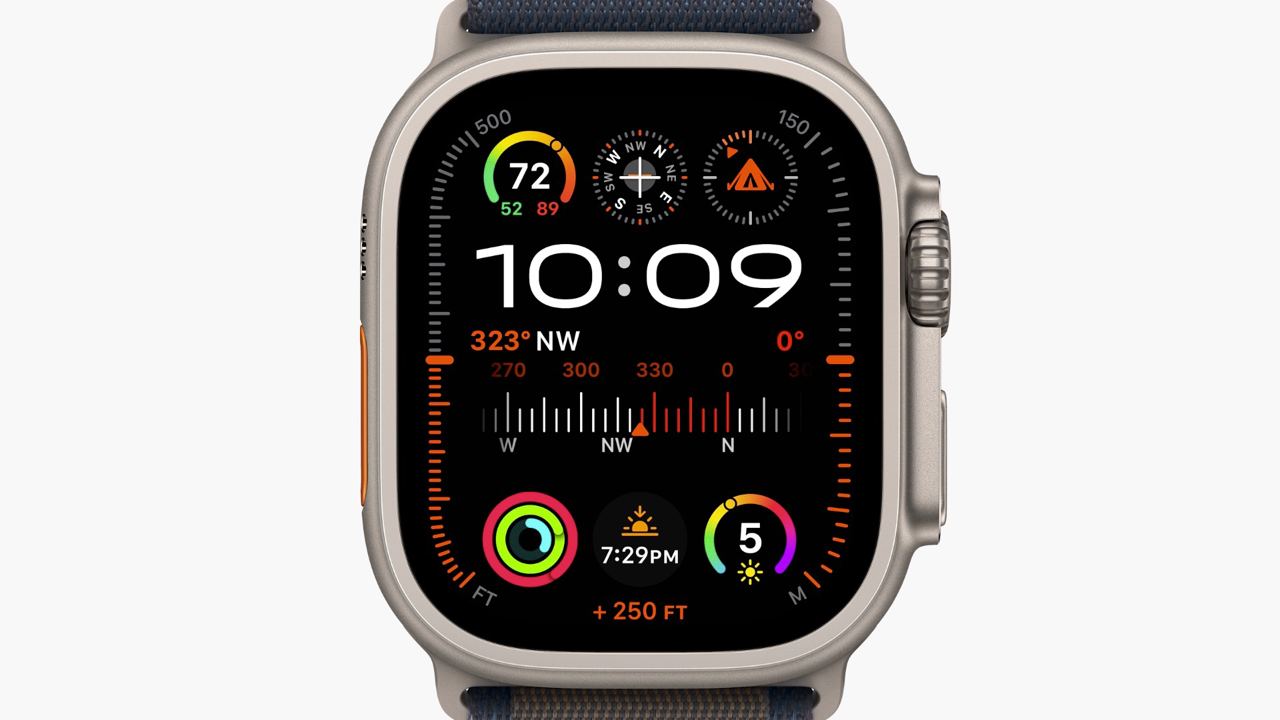 Визуально нового у Apple Watch Ultra 2 только циферблат