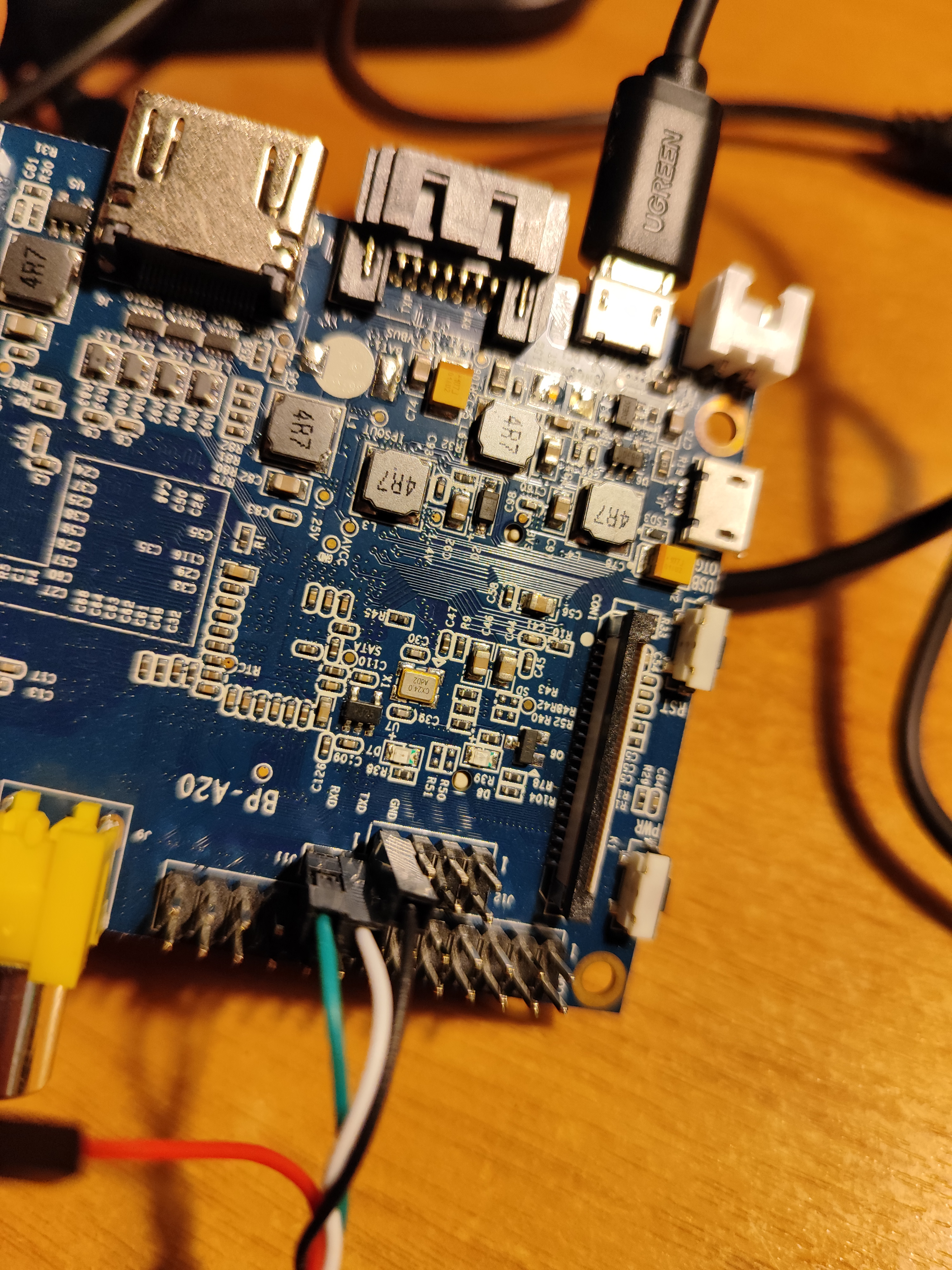 Подключение адаптера USB <-> USART на базе микросхемы FL232RL к Banana Pi M1