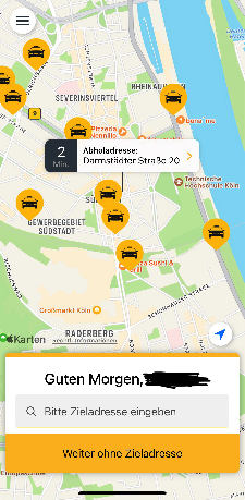 Приложение taxi.eu