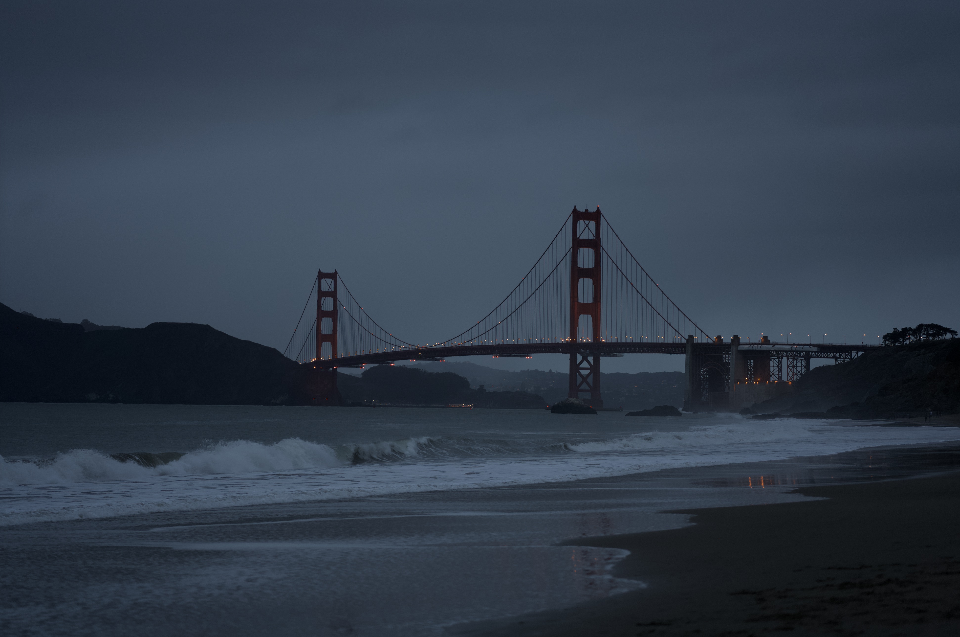 Визитная карточка Сан-Франциско – мост Золотые ворота