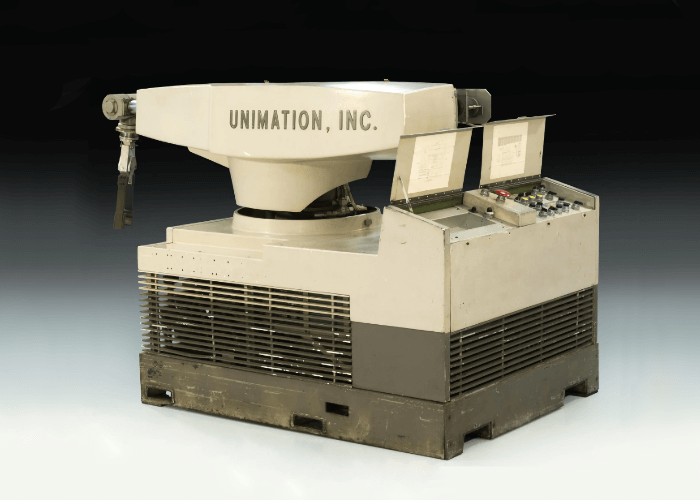 Первый промышленный робот, выпущенный компанией Unimation