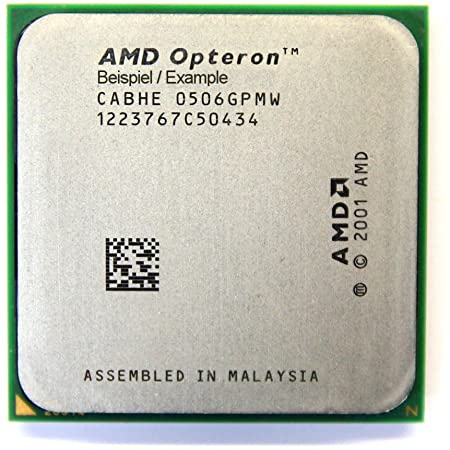 На процессоре AMD Opteron 246 стоит маркировка 2001-его года, хотя выпущен он в 2003-ем. Может кто-то из читателей знает, почему?