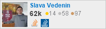 profile for Viacheslav Vedenin on Stack Exchange, a network of free, community-driven Q&amp;A sites