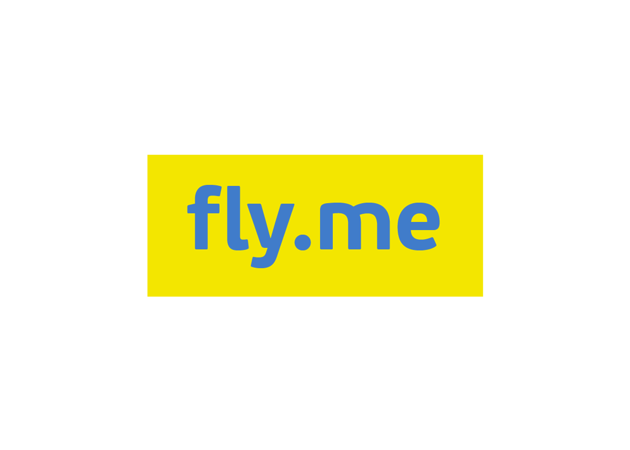 Логотип компании «fly.me»