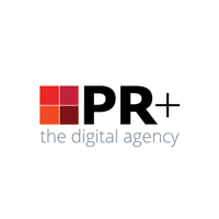 Логотип компании «PR+»