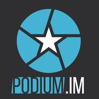 Логотип компании «PODIUM.life»