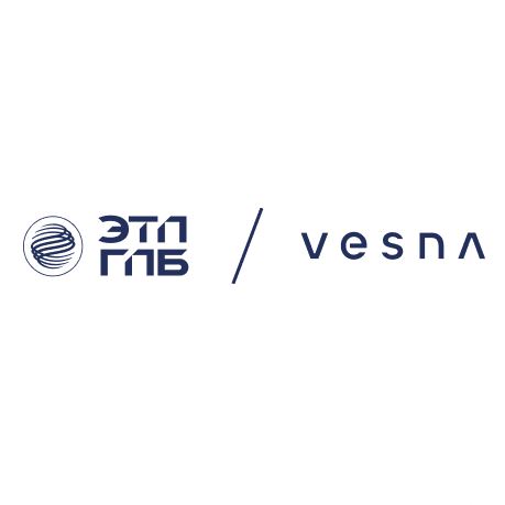 Логотип компании «ЭТП ГПБ / VESNA»