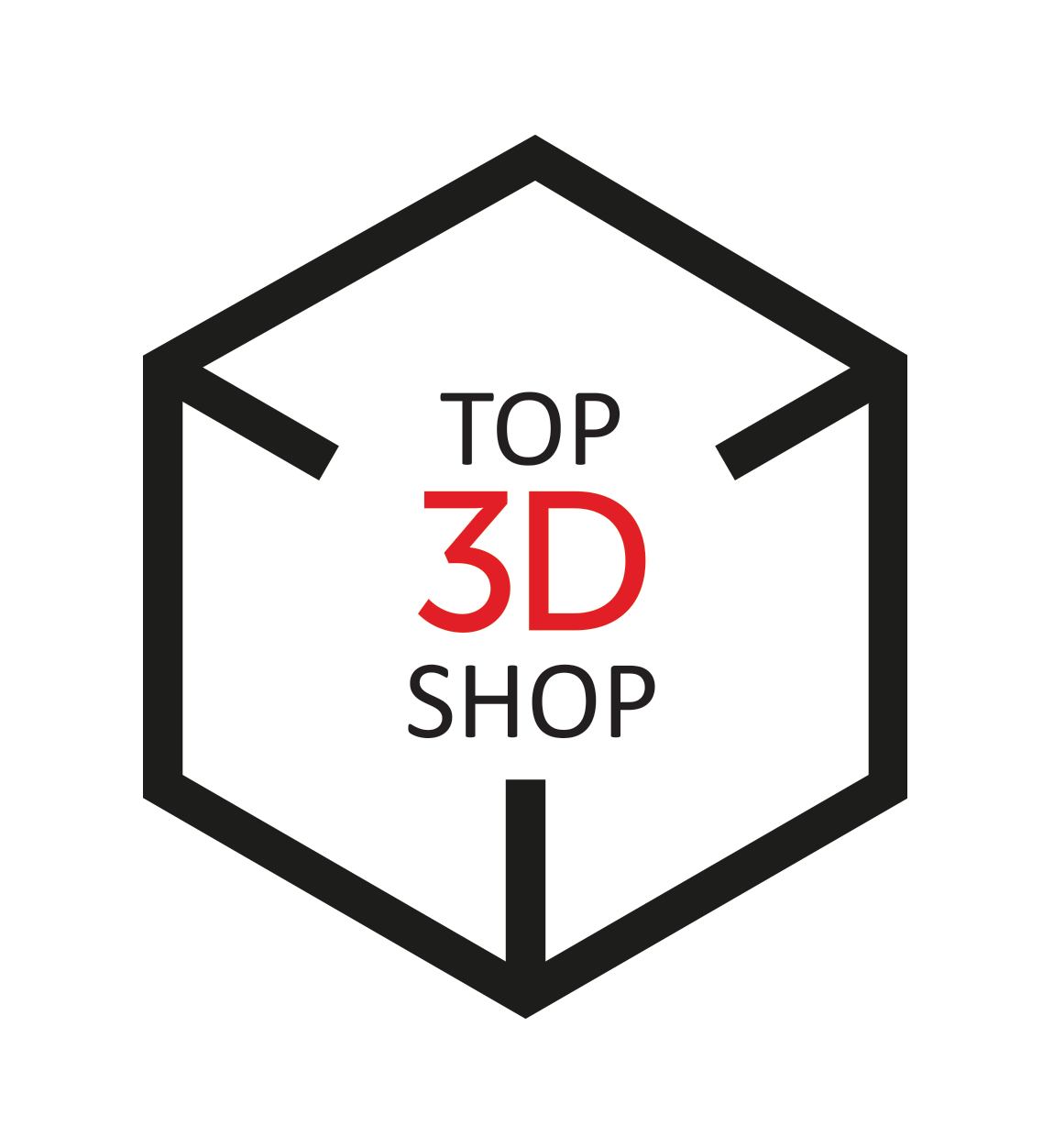 Логотип компании «Top 3D Shop»