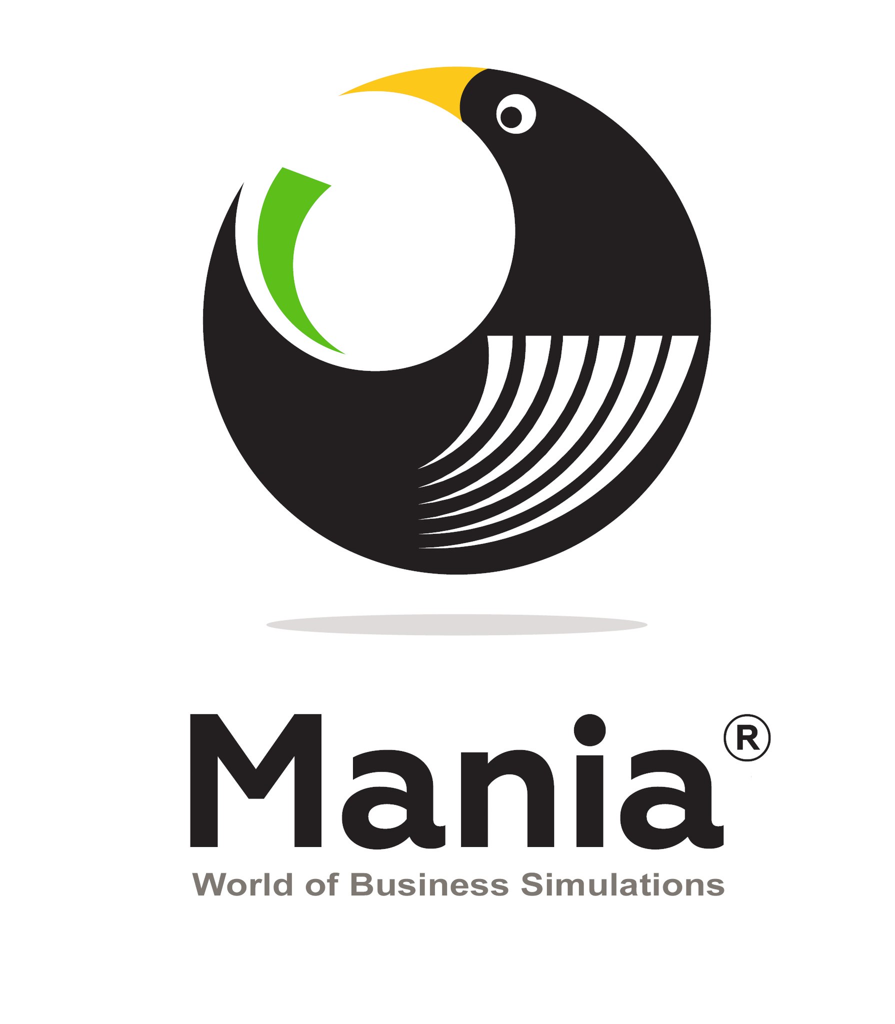 Логотип компании «Mania Business Simulations»