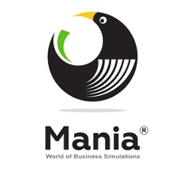 Логотип компании «Mania Business Simulations»