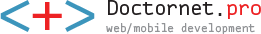 Логотип компании «Doctornet.pro»