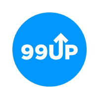 Логотип компании «99up - cтудия настоящего дизайна»