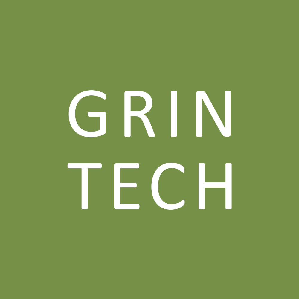 Логотип компании «GRIN tech»