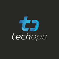 Логотип компании «TechOps»