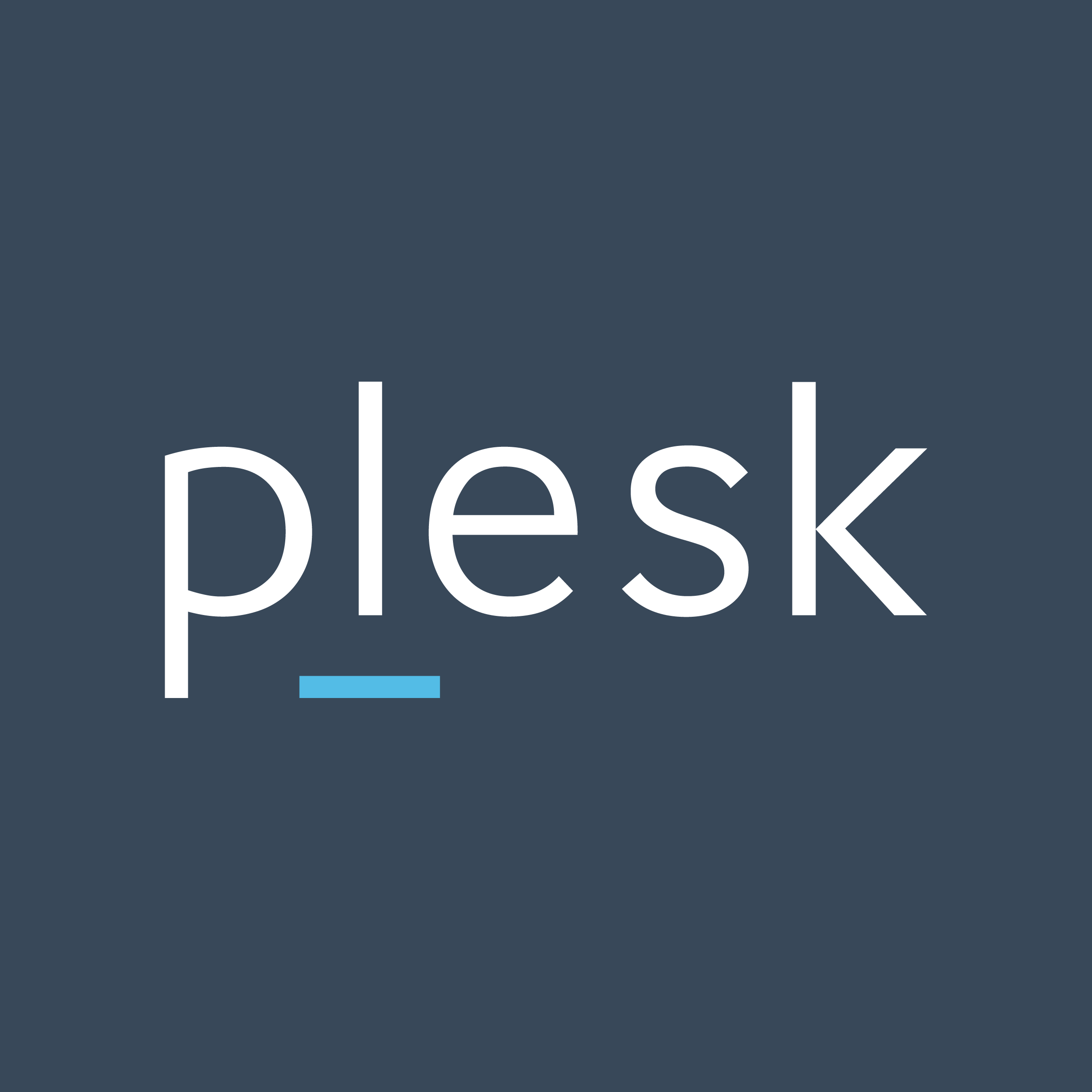 Логотип компании «Plesk»