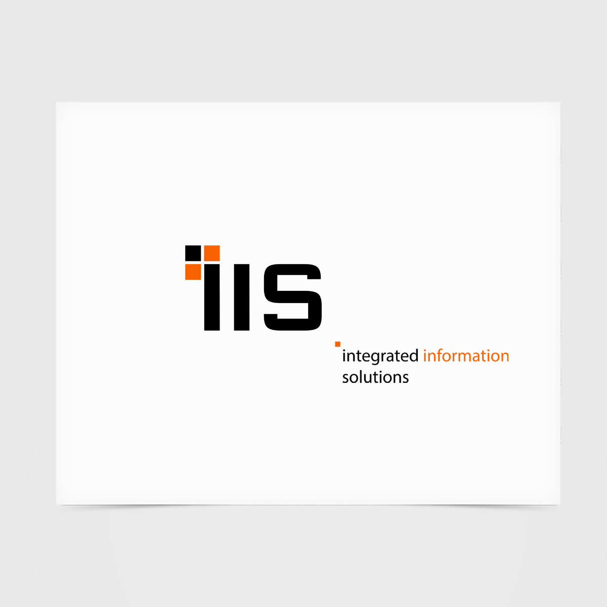 Логотип компании «Integrated Information Solutions»