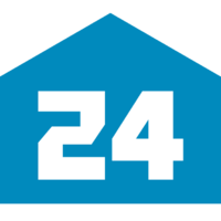 Логотип компании «Квартплата 24»