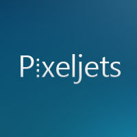 Логотип компании «Pixeljets»